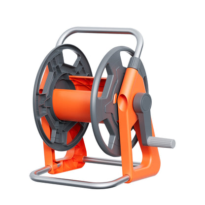 Portable Garden Hose Reel, Hold on 50-100 ft of 1/2" Hose, Upgraded Water Hose Reel Cart, Wall Mounted Hose Reel Tools with Quick Connectors, Mobile Hose Reel Cart For Outside Lawn Yard